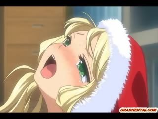 Uly emjekli anime santa hard poking and döl