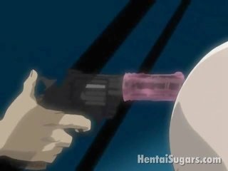 Eroottinen ruskeaverikkö manga minx saaminen muhvi porattu mukaan a valtava aseen