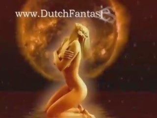 Oversexed Dutch Chick Gets Physical.