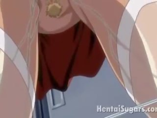 Heavenly hentai ξανθός/ιά καρφωμένα σε ο κώλος