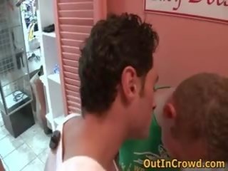 Two gays have some bayan movie in the wear shop 4 by outincrowd