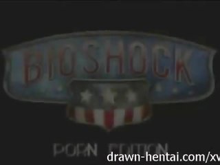 Bioshock infinite хентай - wake вгору секс кліп від елізабет