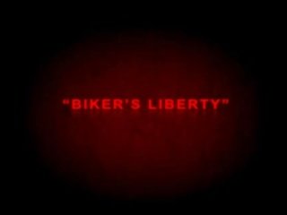 Biker\'s liberty. i parruar bloke jackoff