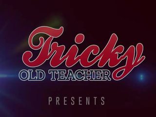 Tricky เก่า คุณครู - ผู้บริสุทธิ์ วัยรุ่น นักเรียน fucks เธอ ขี้อาย ที่ คุณครู