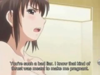 Pervert anime dengan susu payu dara mendapat fucked