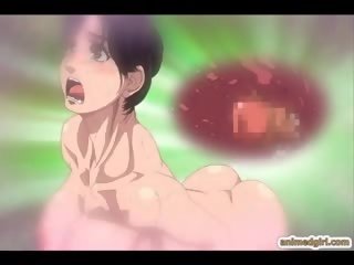 Noķerti japānieši anime bigboobs trijatā poking
