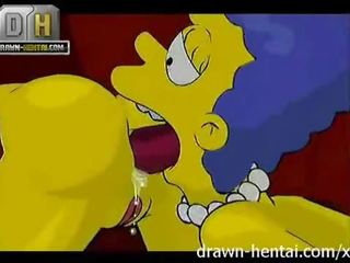 Simpsons جنس فيديو فيلم - مجموعة من ثلاثة أشخاص