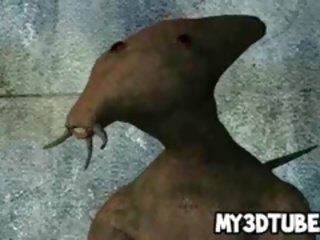 Smashing 3d rajzfilm szőke picsa jelentkeznek szar által egy földönkívüli