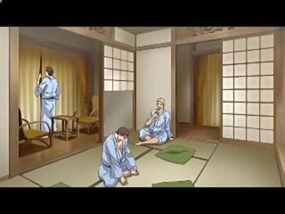 Ganbang 在 浴 同 jap 情婦 (hentai)-- 臟 視頻 凸輪 