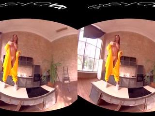 Zusammenstellung von hervorragend solo mädchen neckerei im hd virtual wirklichkeit film