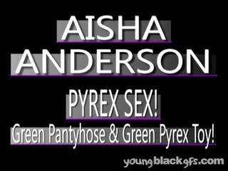 Inviting Teen Black lady Aisha Anderson
