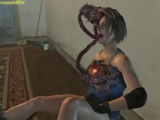 Monstras ir grotesque padarai žiauriai dulkinimasis žaidimas merginos - rrostek kietas 3d animacija rinkinys