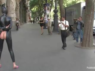 رائع وقت إلى streetwalker داخل اللاتكس ليس بعيدا من كثيرا متعة