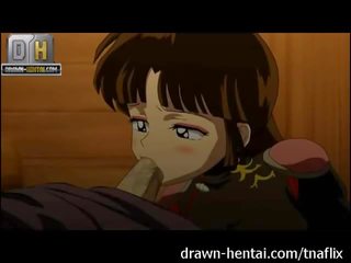 Inuyasha セックス フィルム - sango エロアニメ シーン