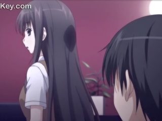 Anime adolescent Fucks His Classmates penis For Tuition