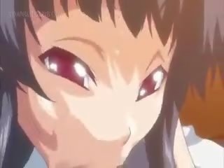 Remaja anime dewasa video siren dalam pantyhose menunggang keras zakar/batang