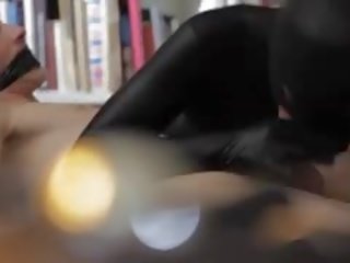 Catsuit Intruder Fucks Her xxx video Slave