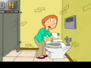 Family youngster sex video WC fuck with Lois